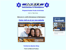 Tablet Screenshot of joelskosher.com